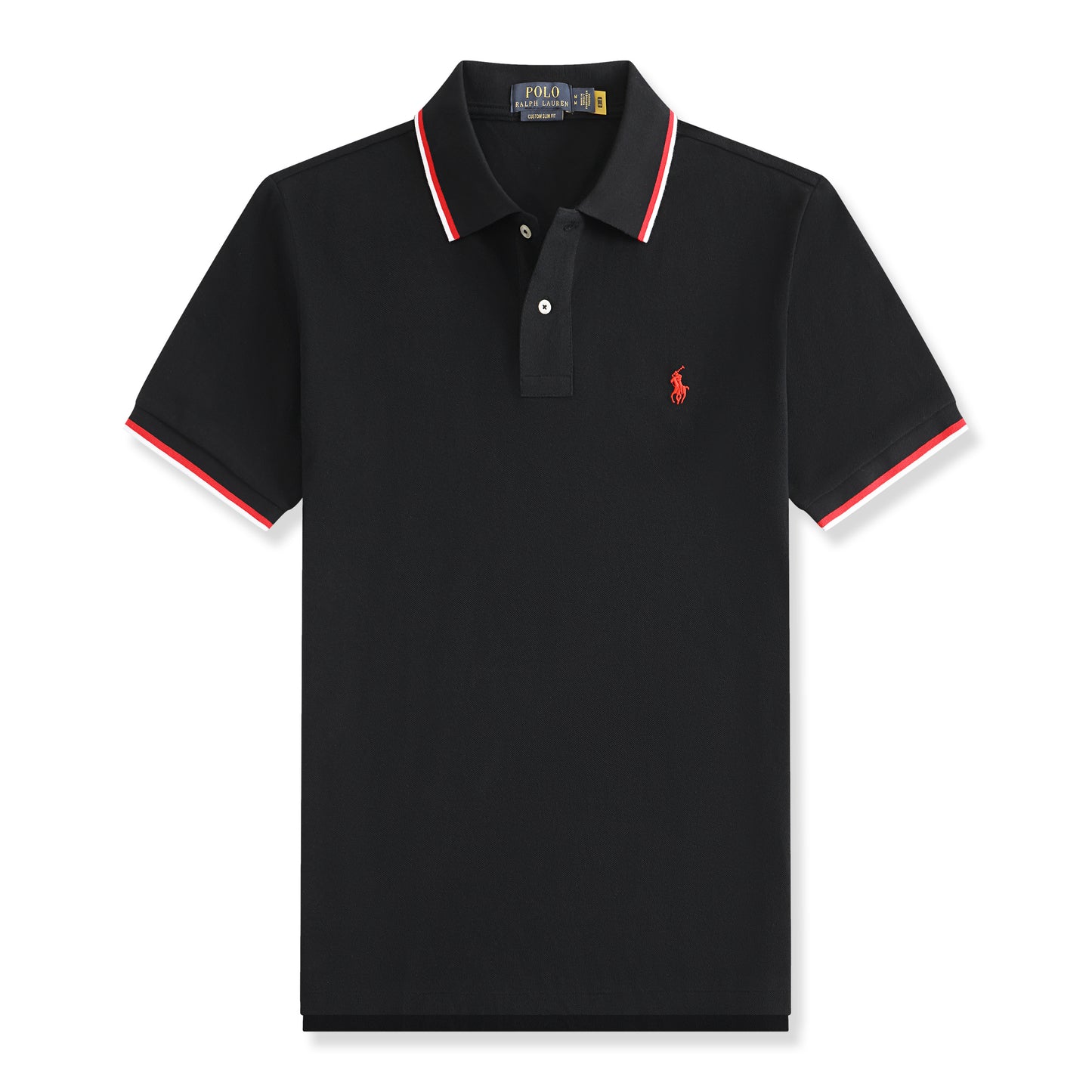 Polera de piqué Custom Slim Fit colores