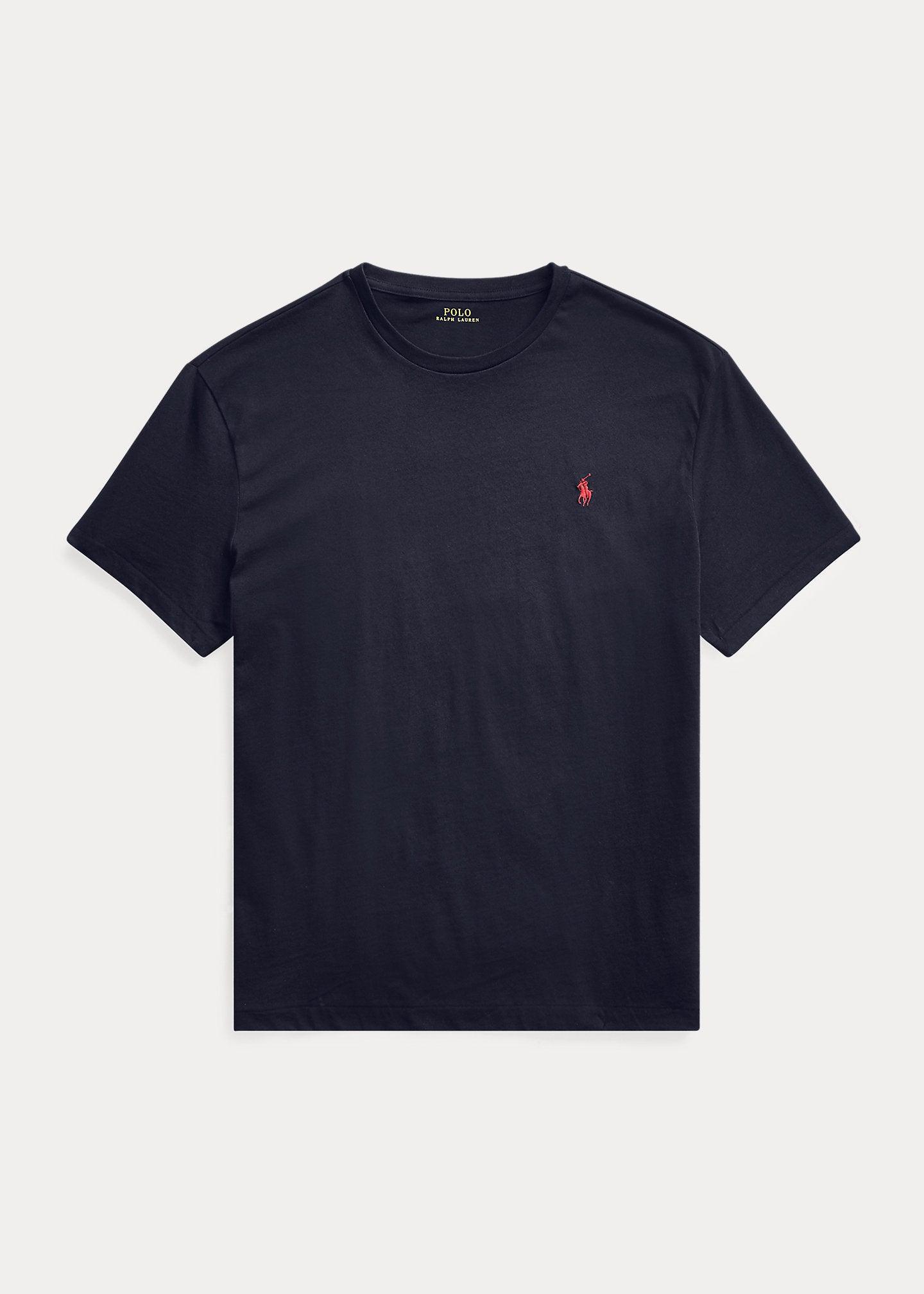 Camiseta de punto Classic Fit Azul Marino