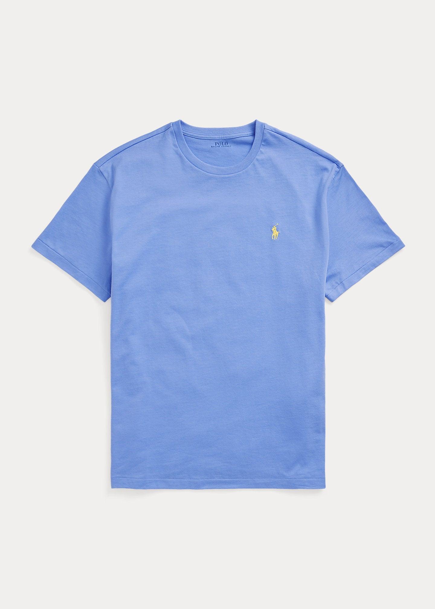 Camiseta de punto Classic Fit Azul cielo