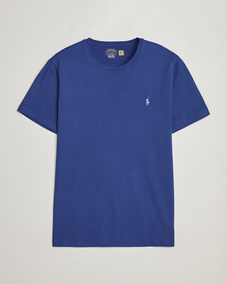 Camiseta de punto Classic Fit Azul
