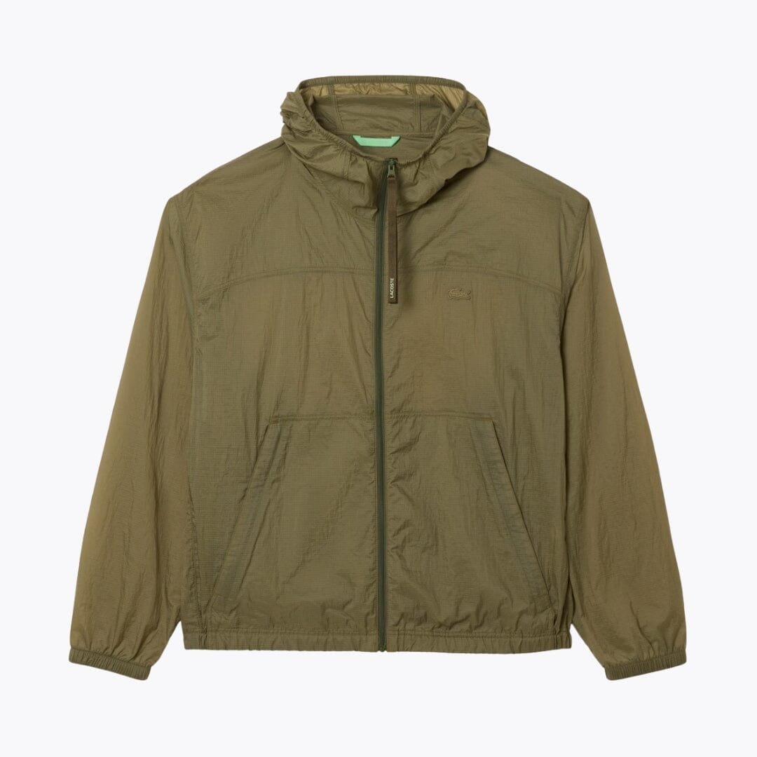 Chaqueta de nylon plegable impermeable
