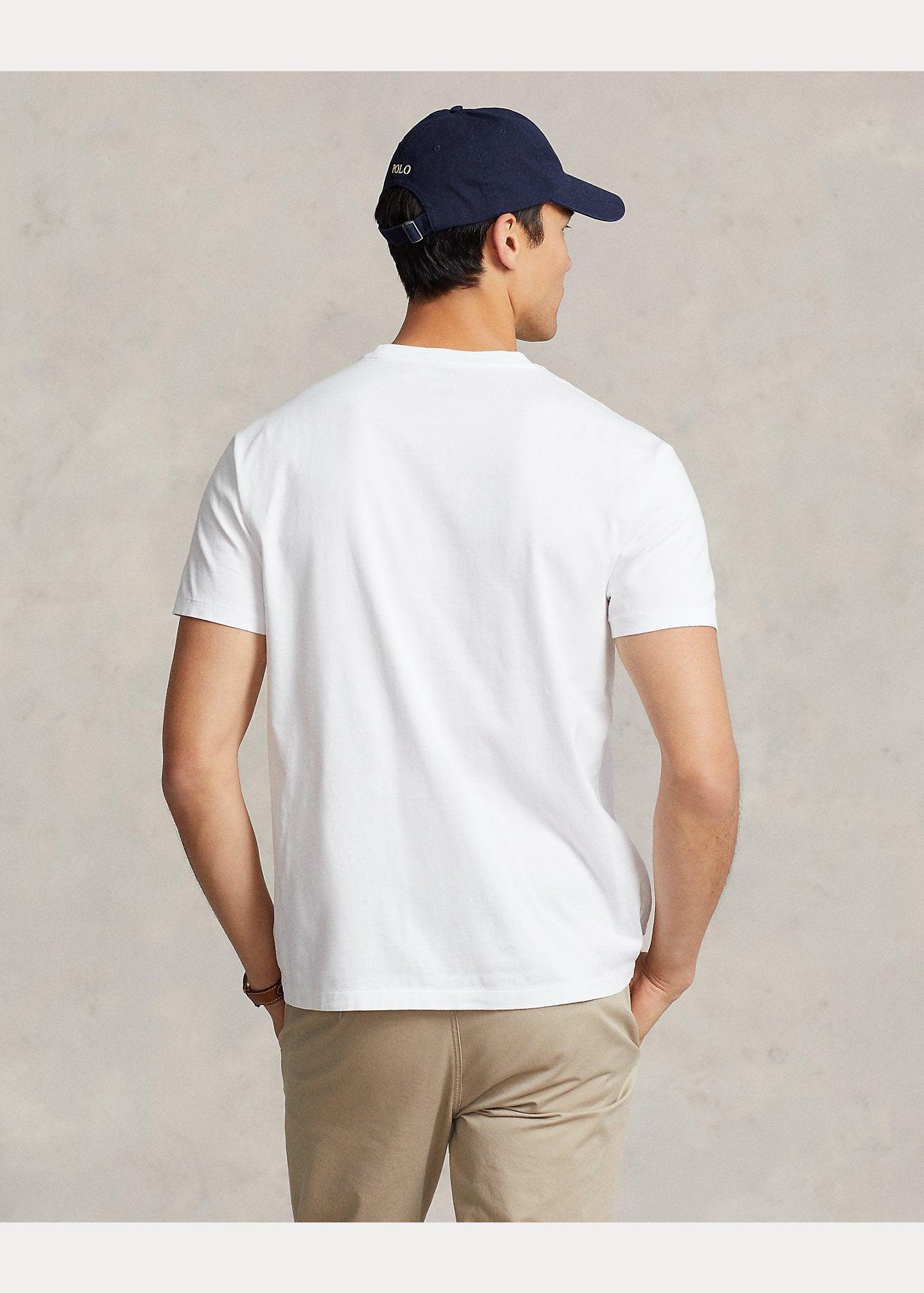 Camiseta de punto Classic Fit Blanco