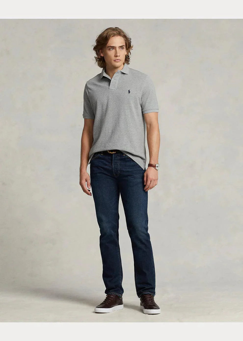 Polera gris claro Andover