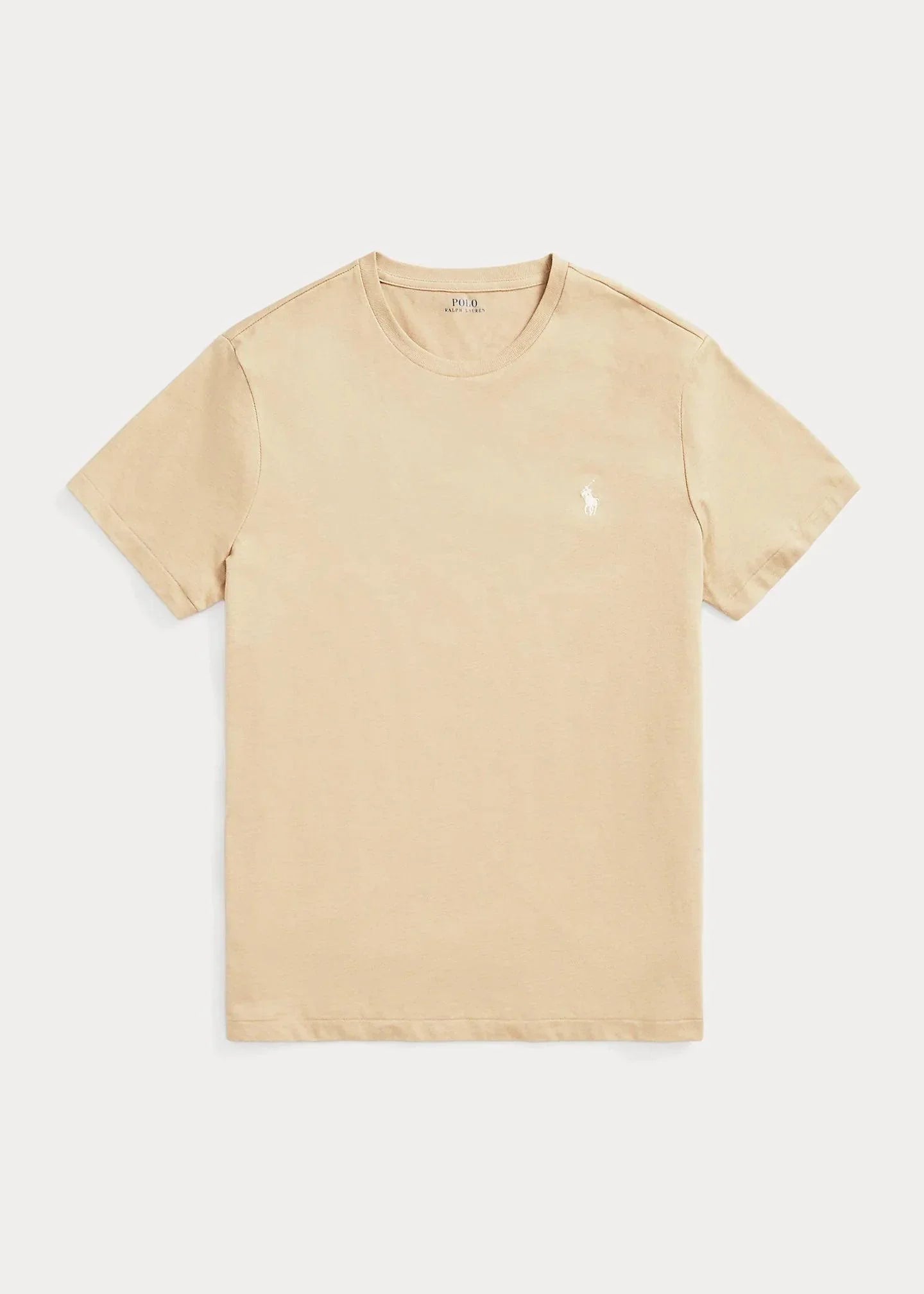 Camiseta de punto Classic Fit Beige