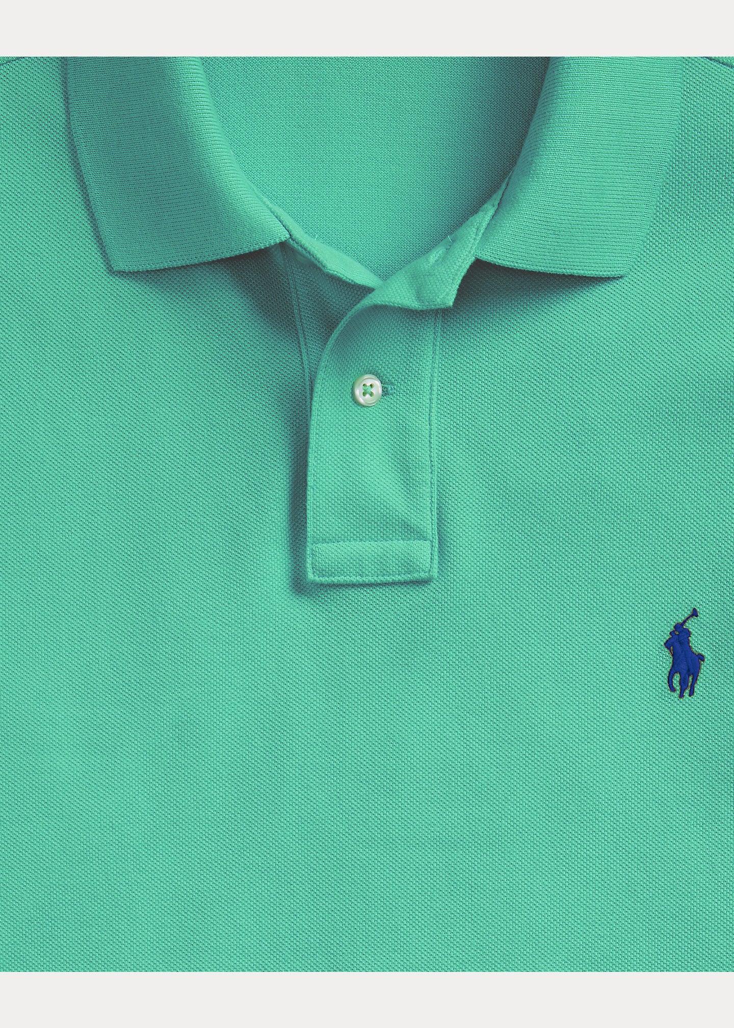 Polera verde agua