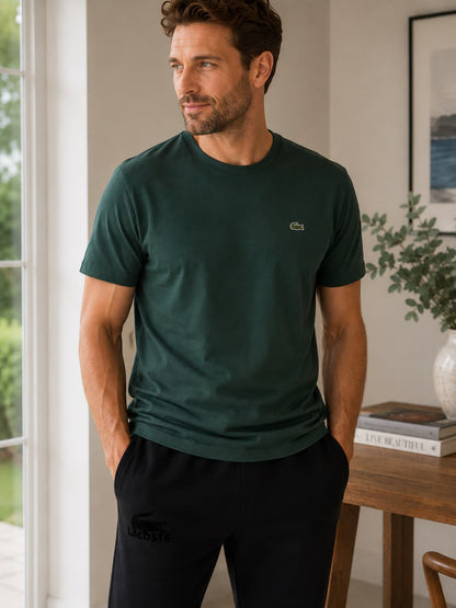 Pantalón jogger de polar negro