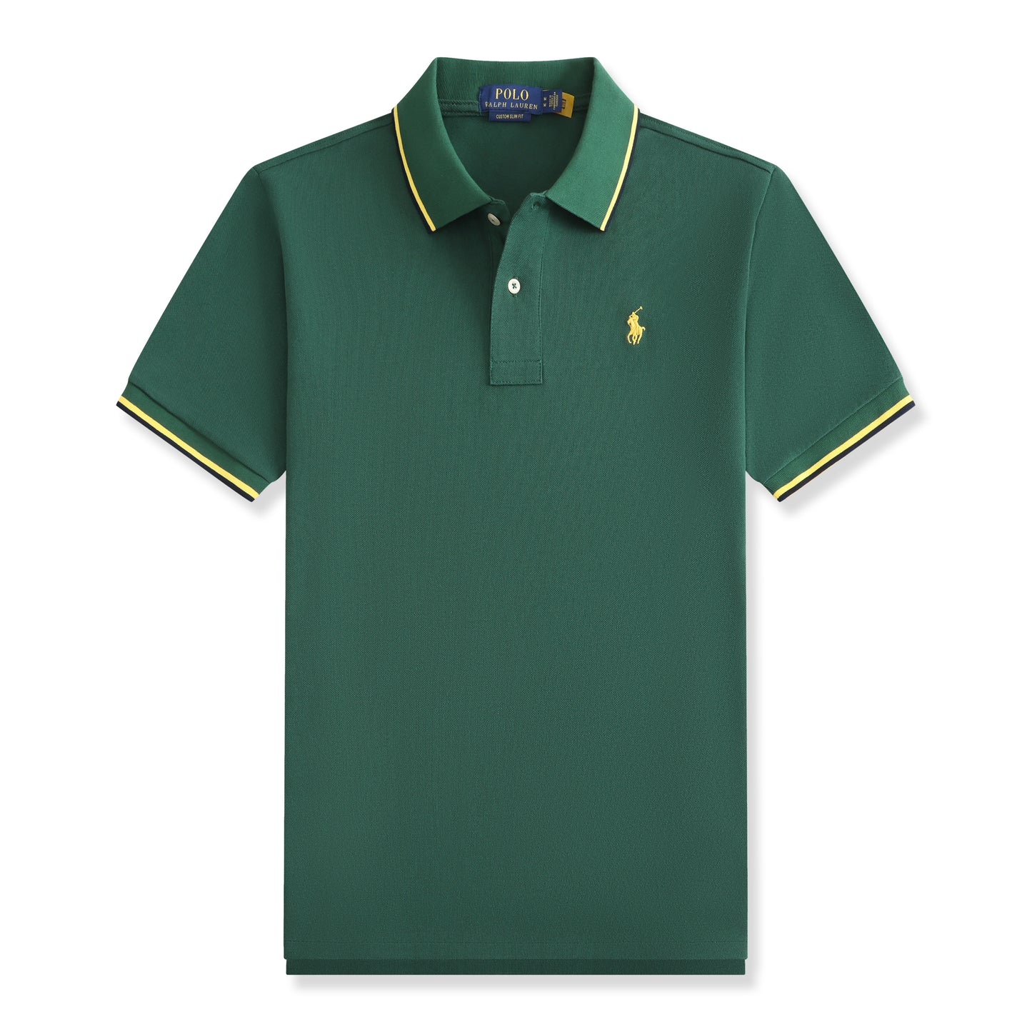 Polera de piqué Custom Slim Fit colores
