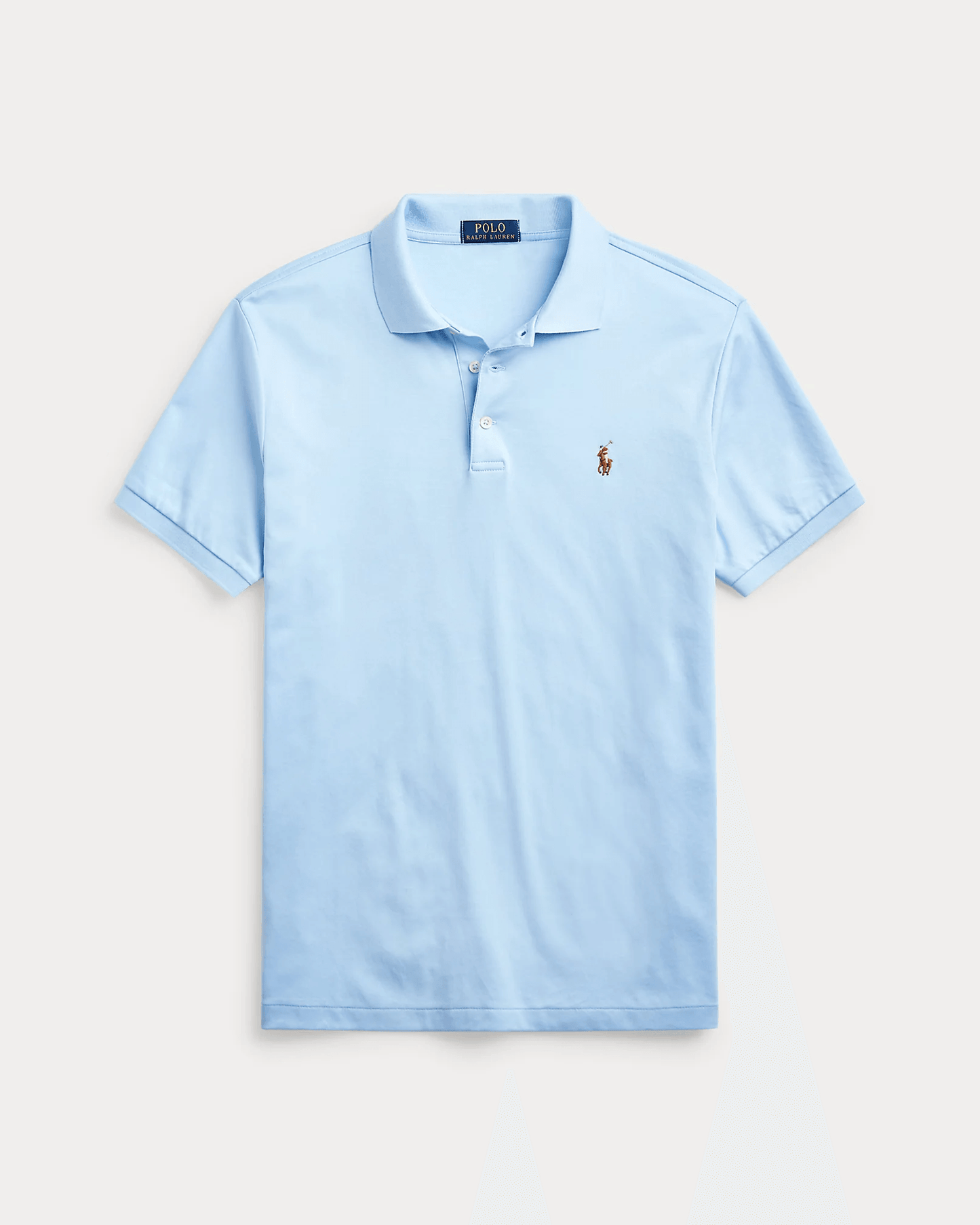 Polera Algodón suave Azul claro