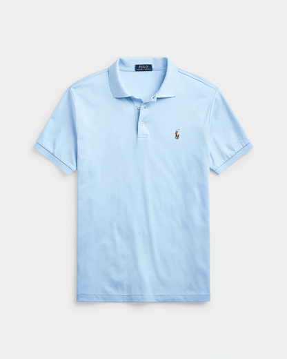 Polera Algodón suave Azul claro