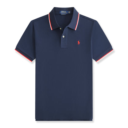 Polera de piqué Custom Slim Fit colores