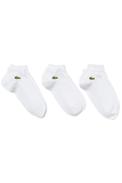 Calcetines deportivos pack de 3 blancos