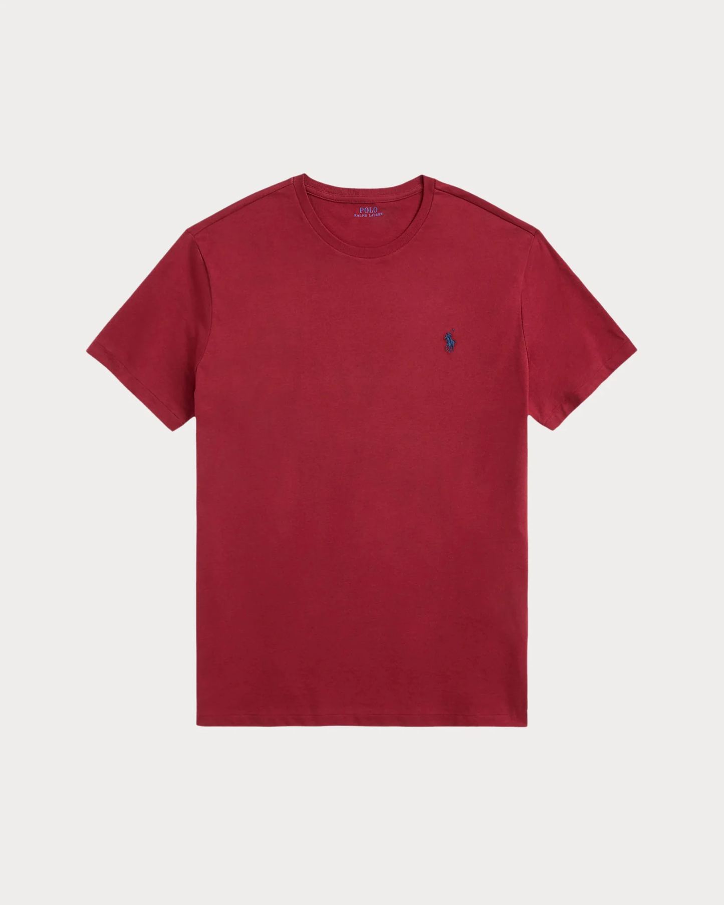Camiseta de punto Classic Fit Burdeo