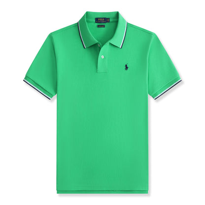 Polera de piqué Custom Slim Fit colores