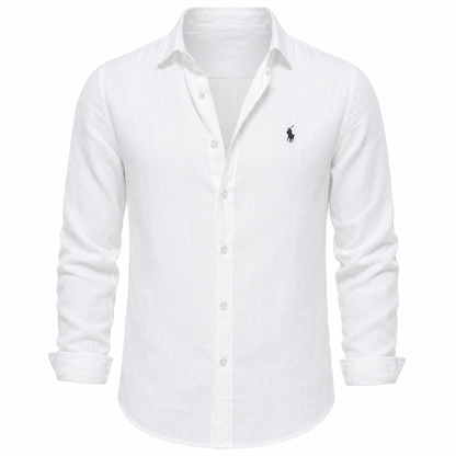 Camisa de lino Classic Fit