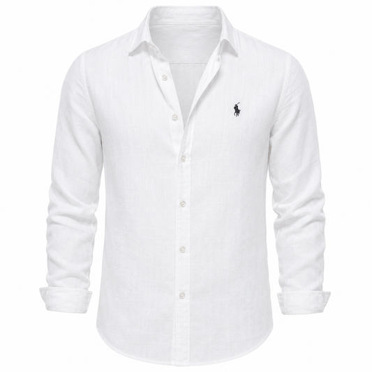 Camisa de lino Classic Fit