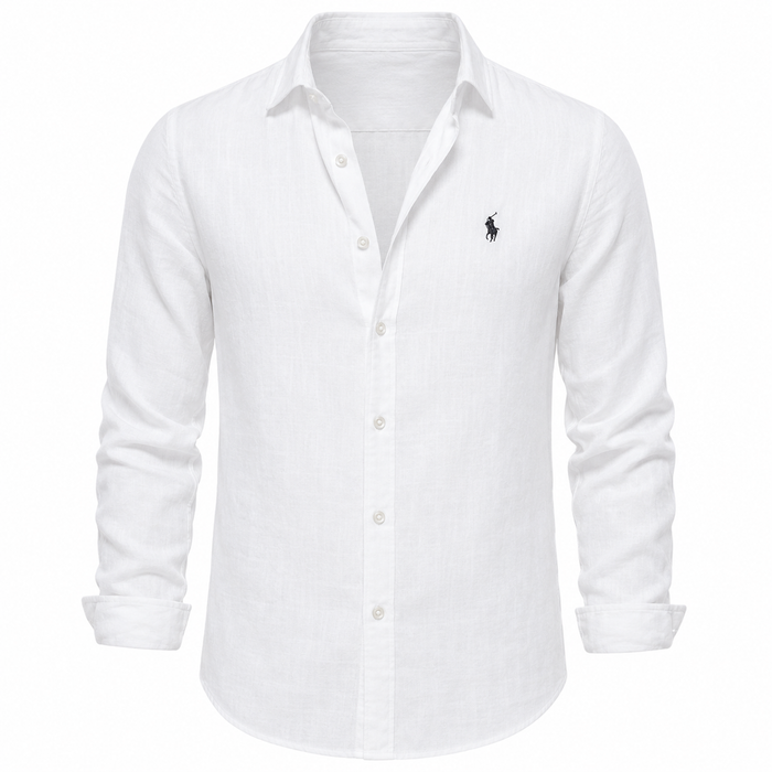 Camisa de lino Classic Fit