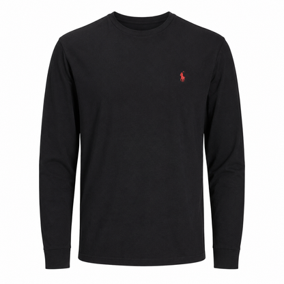 Camiseta Manga Larga Negro