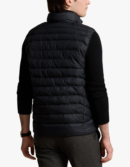 Chaleco acolchado negro