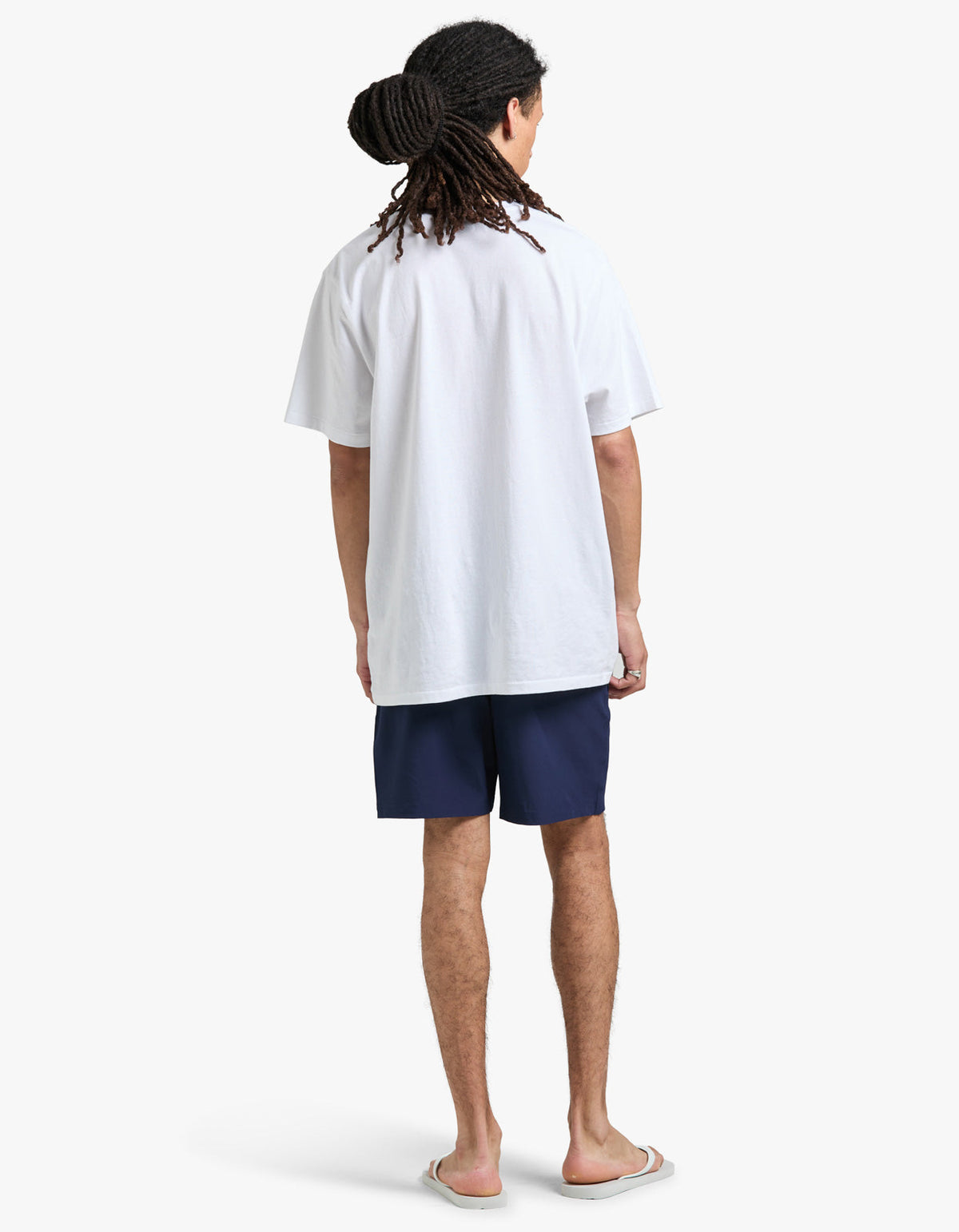 Short de baño azul marino