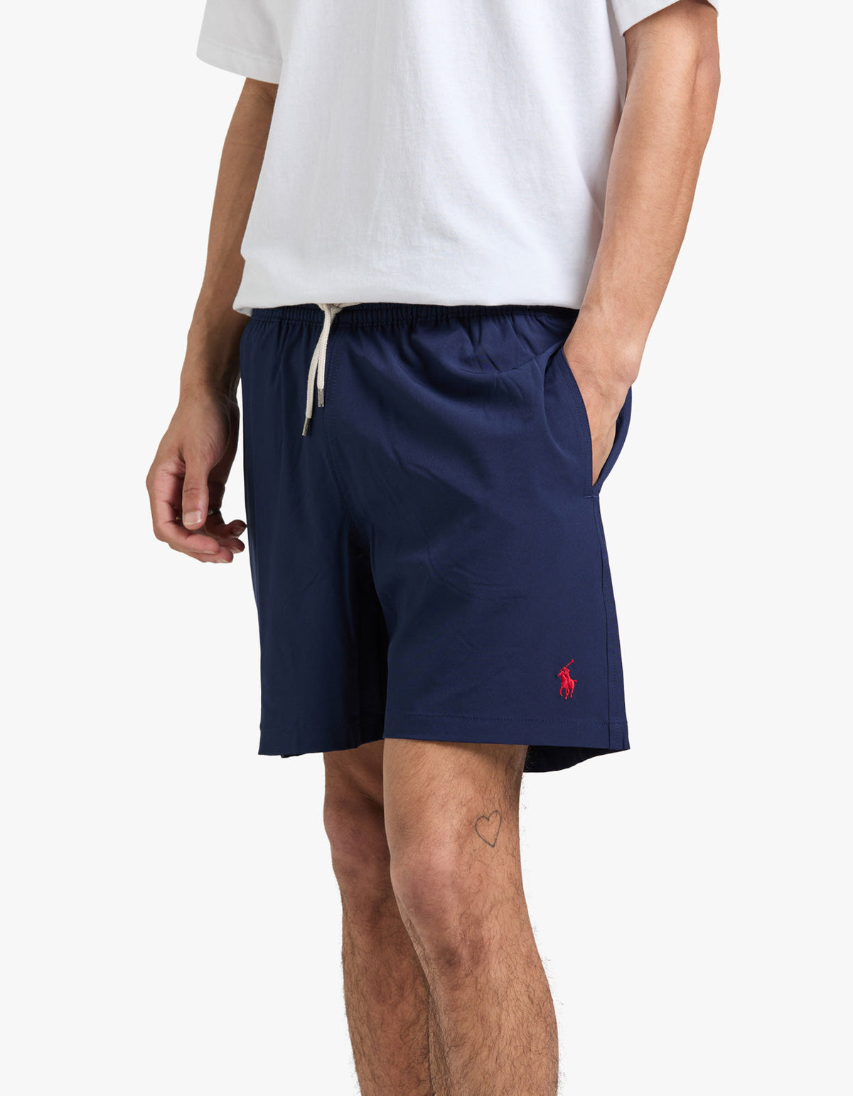 Short de baño azul marino