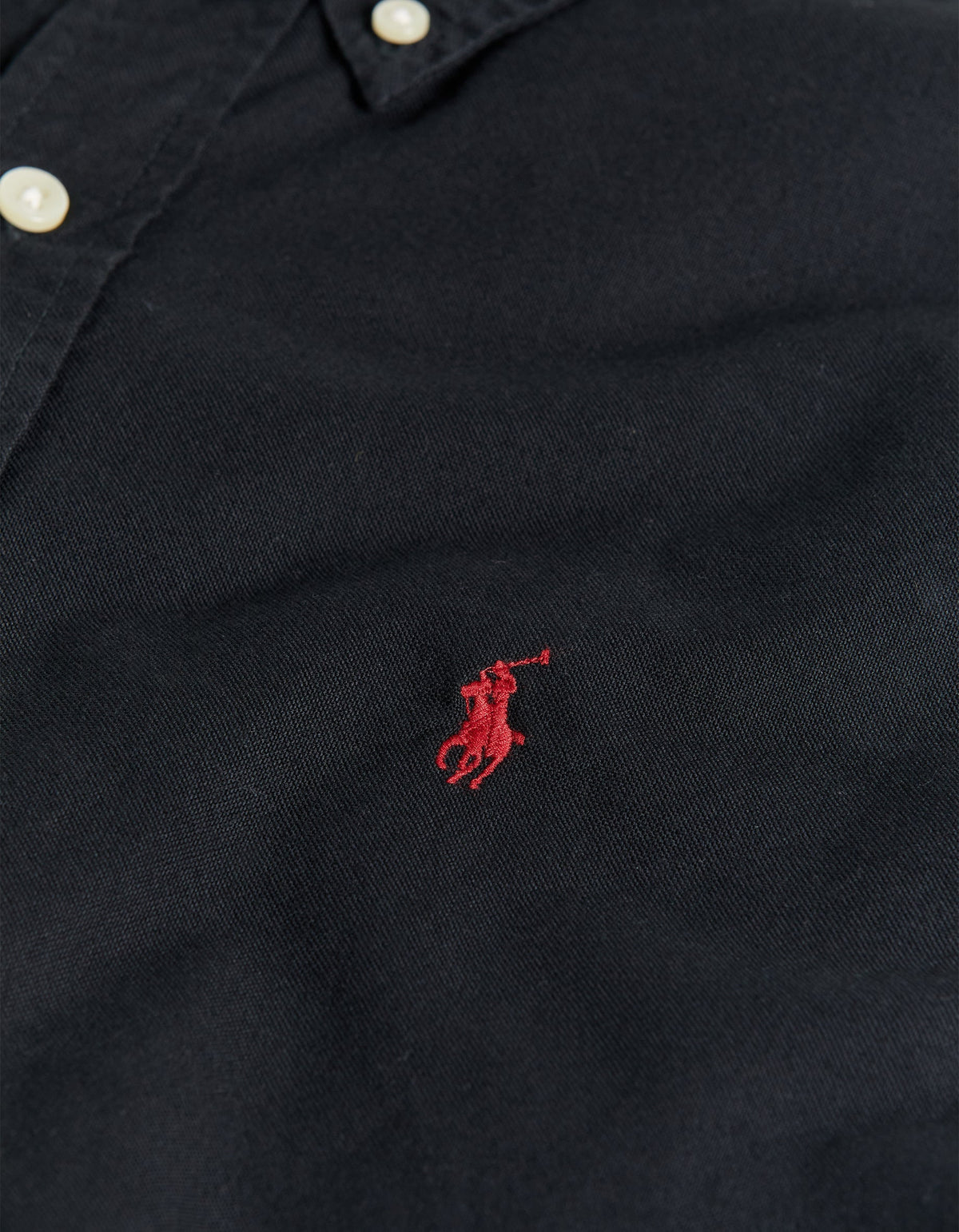 Camisa Oxford negra