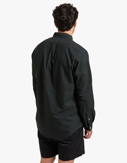 Camisa Oxford negra