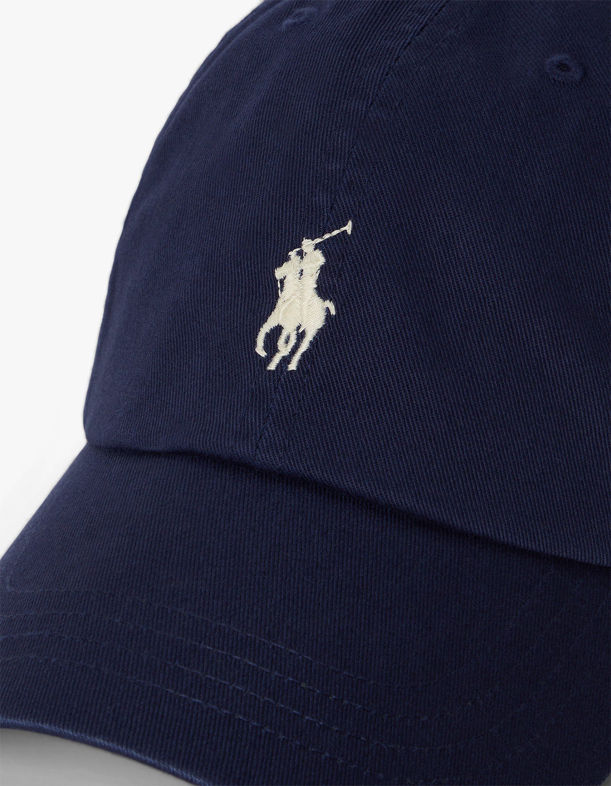 Jockey de algodón clásico azul marino y crema