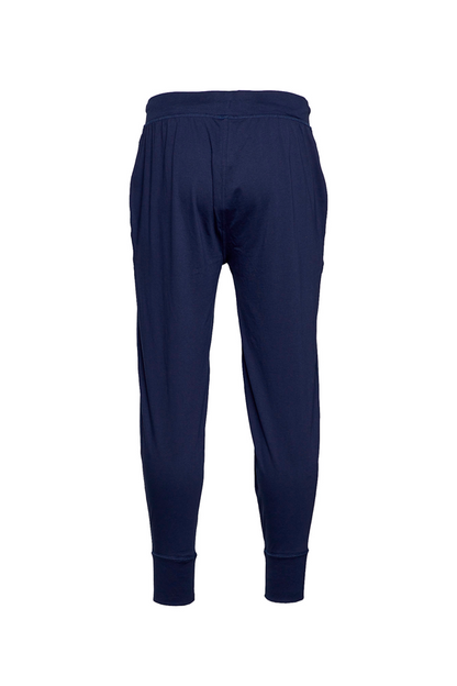 Pantalón jogger elasticado azul marino