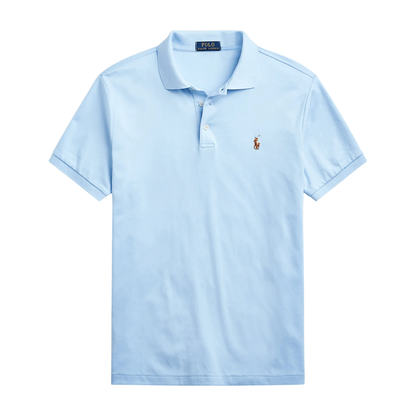 Polera Algodón suave Azul claro