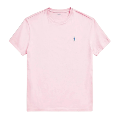 Camiseta de punto Classic Fit Rosa