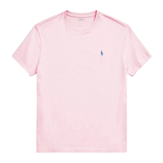Camiseta de punto Classic Fit Rosa