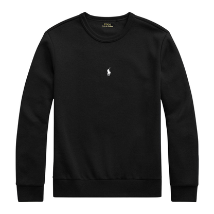 Polerón de cuello redondo Negro