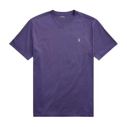 Camiseta de punto Classic Fit Púrpura