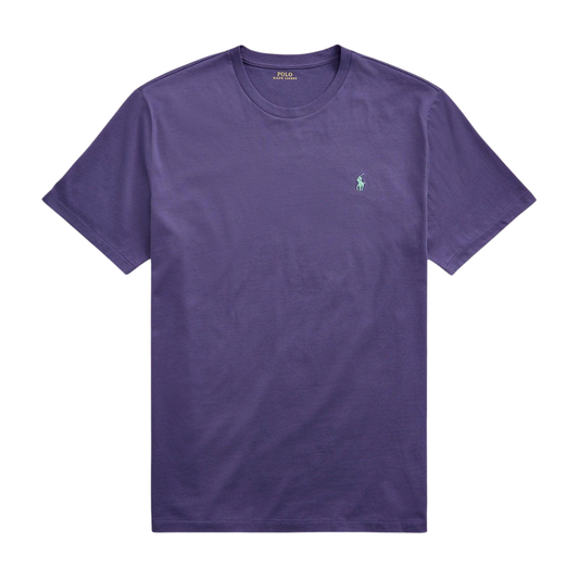 Camiseta de punto Classic Fit Púrpura