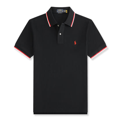 Polera de piqué Custom Slim Fit colores