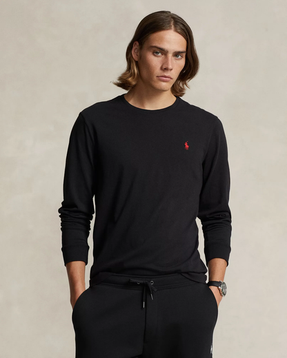 Camiseta Manga Larga Negro