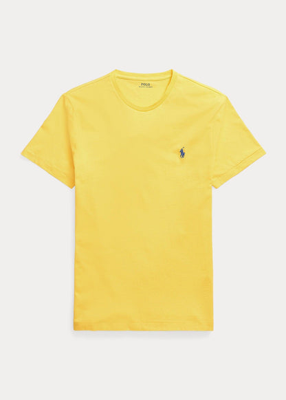 Camiseta de punto Classic Fit amarilla