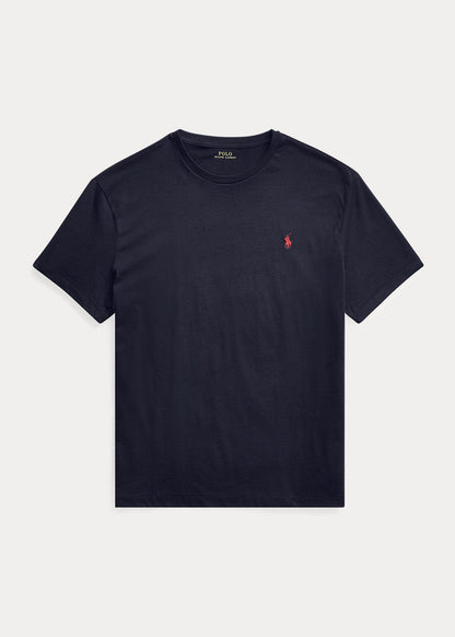 Polera de algodón azul marino