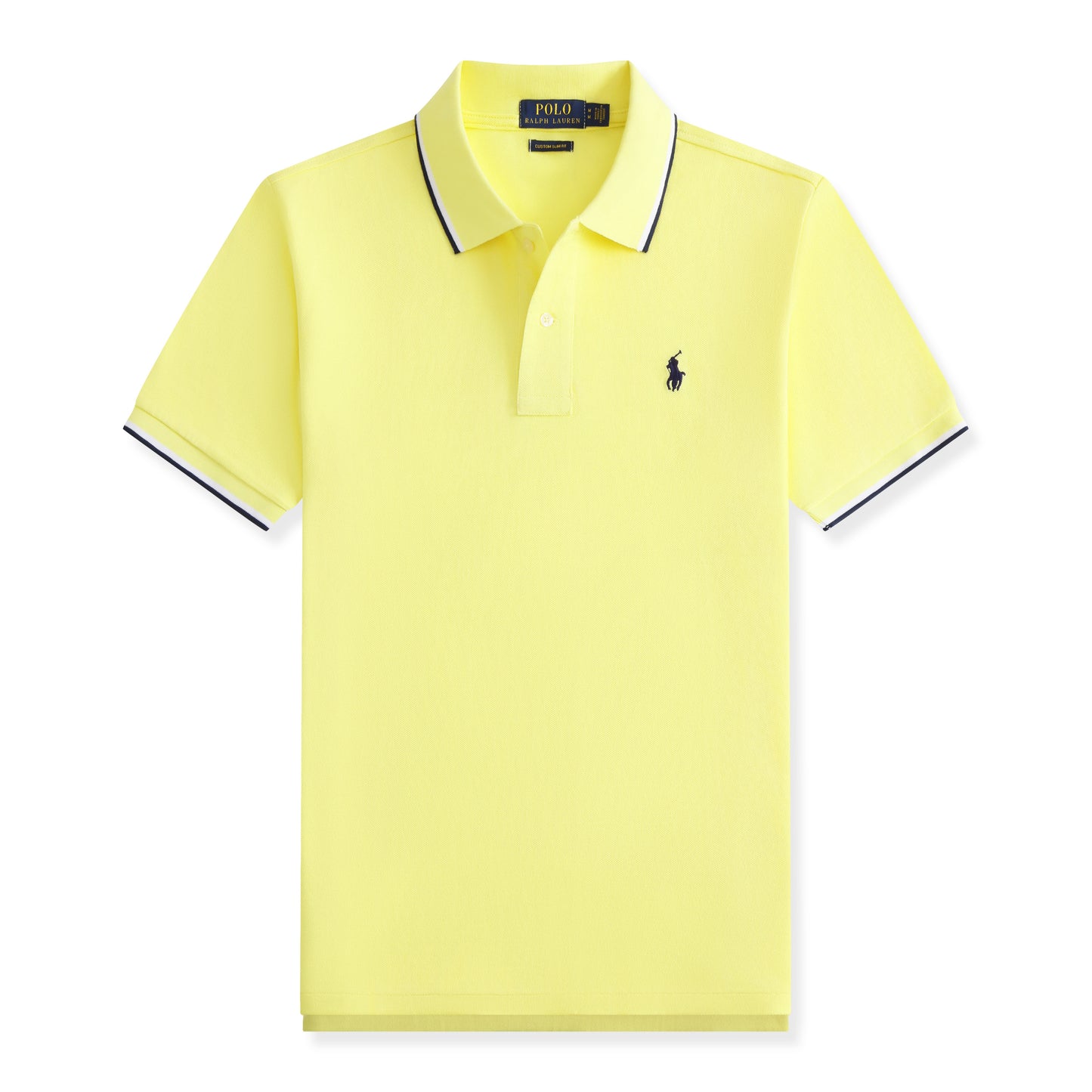 Polera de piqué Custom Slim Fit colores