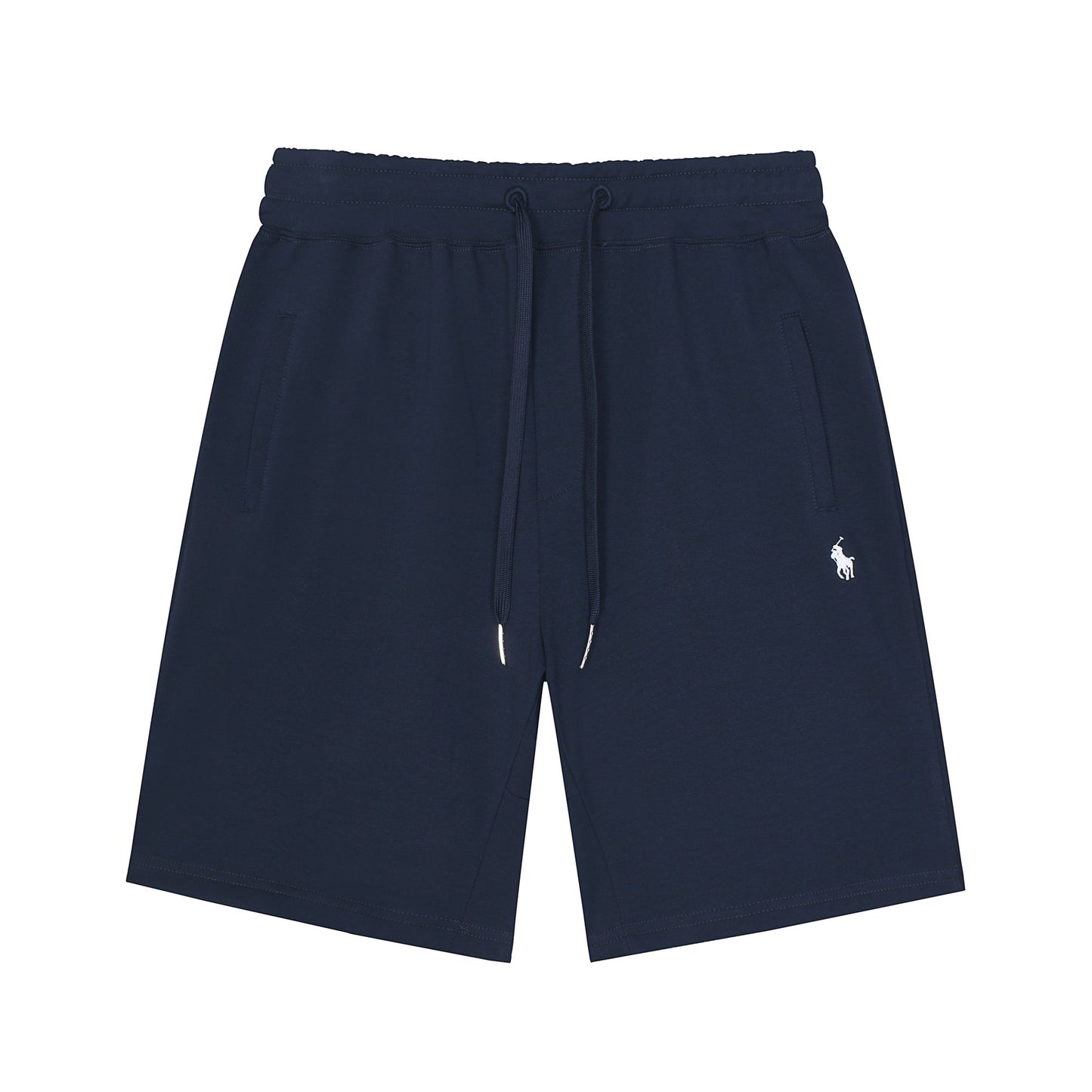 Pantalones cortos deportivos de lujo RL de algodón y lino puro