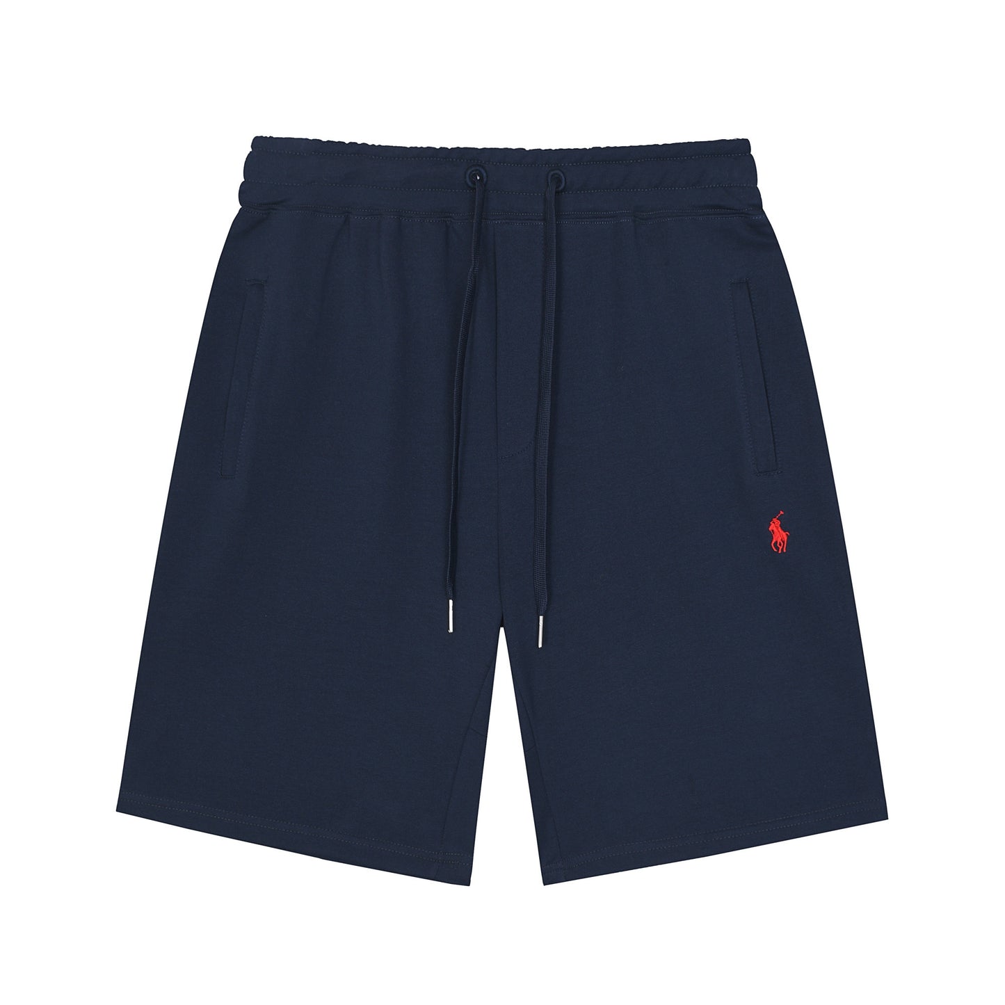 Pantalones cortos deportivos de lujo RL de algodón y lino puro