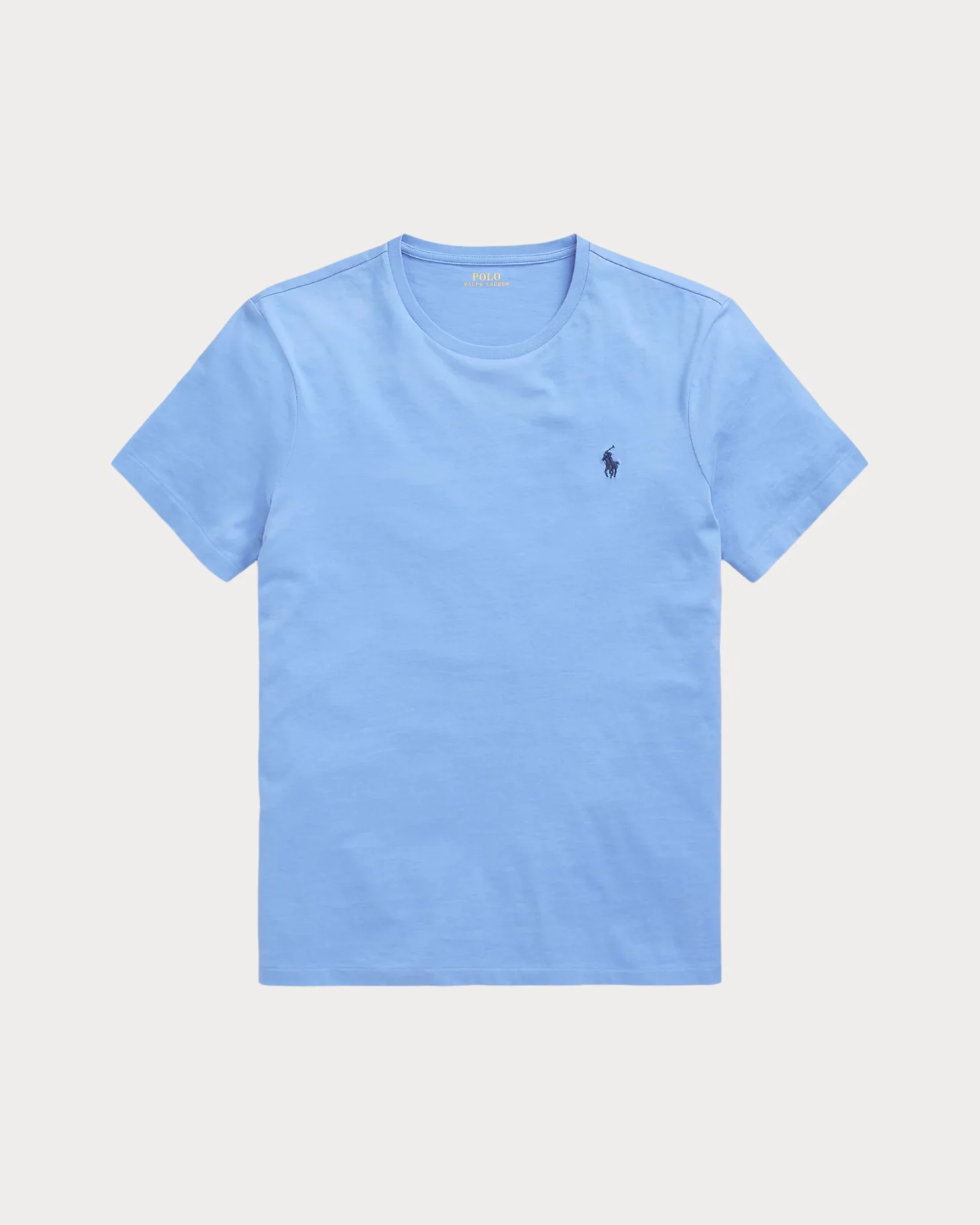 Camiseta de punto Classic Fit Azul claro