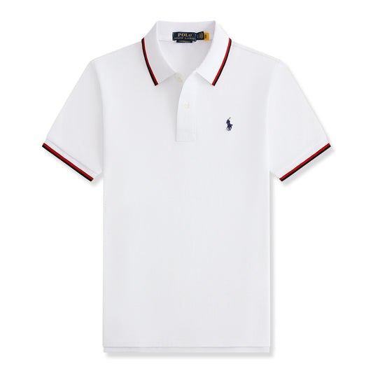 Polera de piqué Custom Slim Fit colores