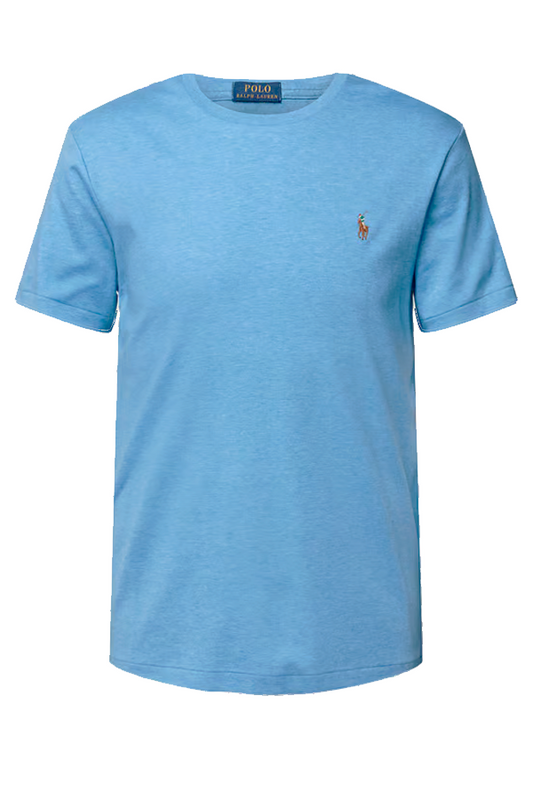 Polera suave azul rey