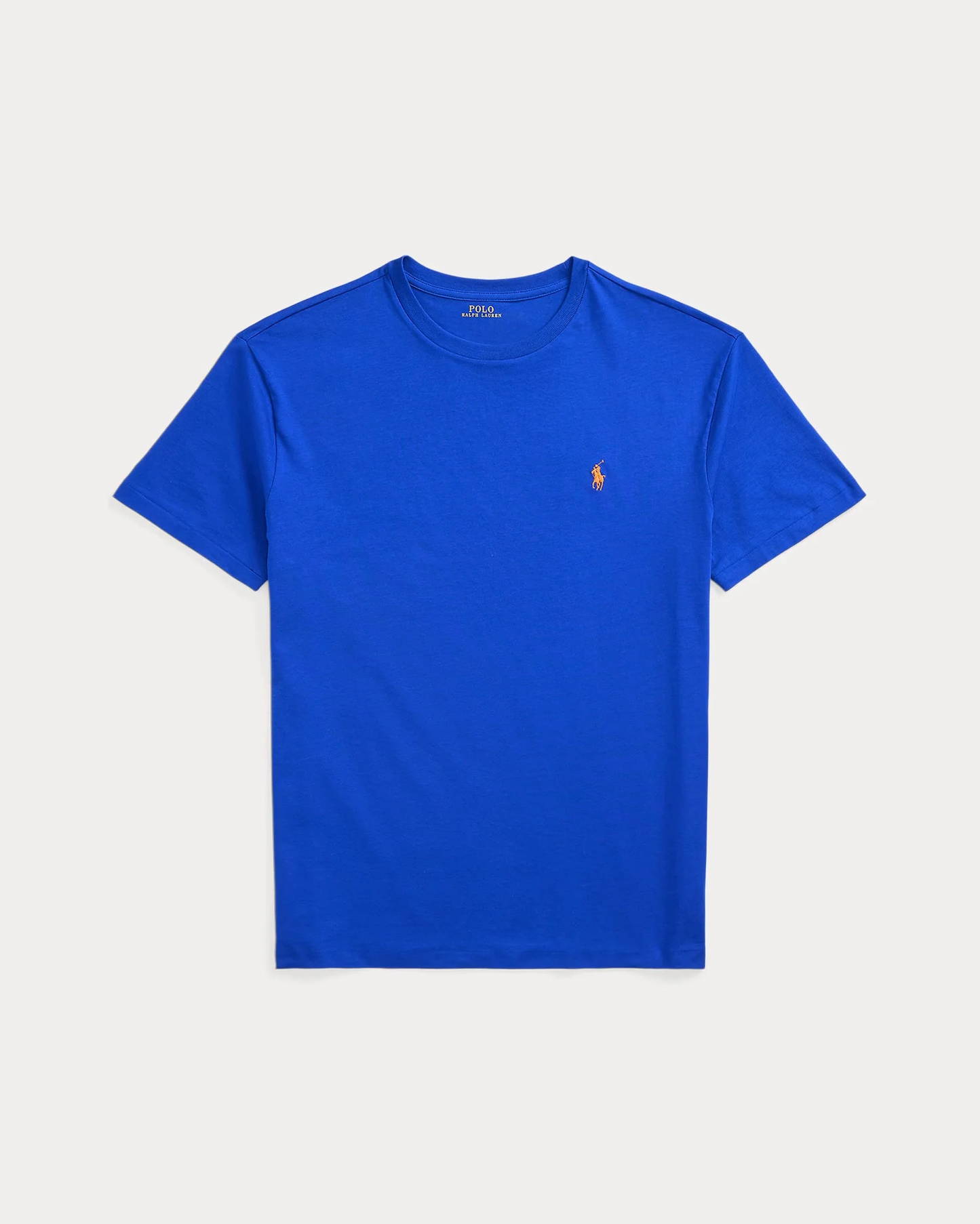 Camiseta de punto Classic Fit Azul zafiro