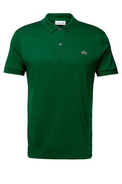 Polo de algodón verde
