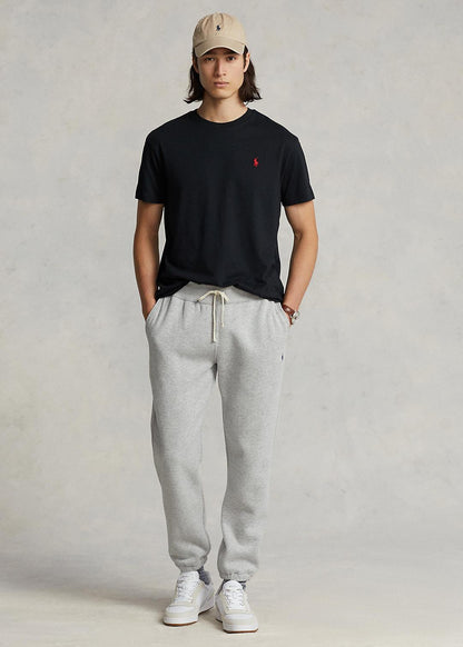 Camiseta de punto Classic Fit Negra