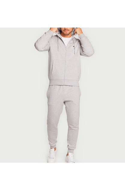 Buzo completo corte regular gris