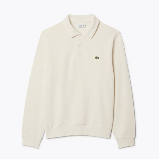 Polerón de algodón cuello polo