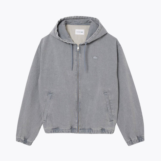 Chaqueta de mezclilla con capucha